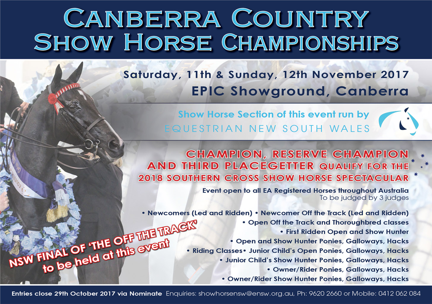 Show Horse Results Show Horse New South Wales